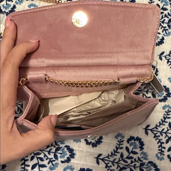 Fable England branded shoulder purse bird and flower pattern - Picture 3 of 6